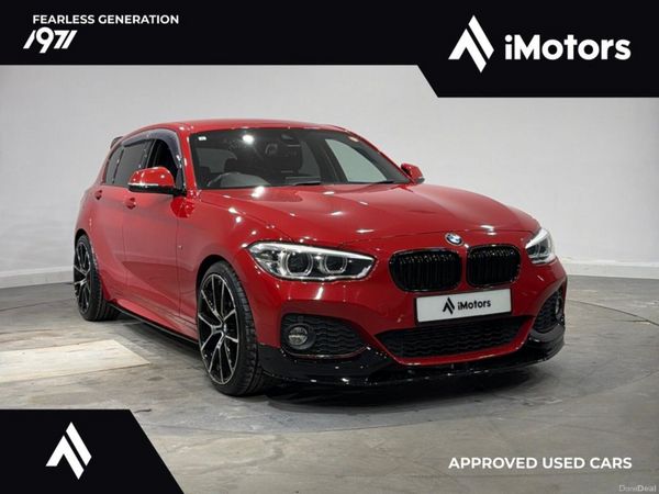 BMW 1-Series Hatchback, Diesel, 2017, Red