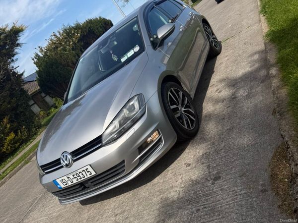 Volkswagen Golf Hatchback, Petrol, 2015, Silver