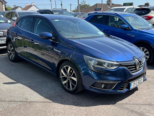 Renault Megane Hatchback, Diesel, 2017, Blue