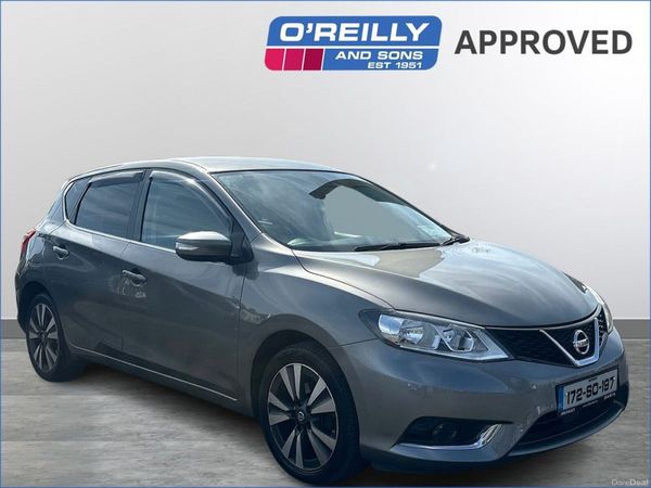 Nissan Pulsar Hatchback, Petrol, 2017, Grey