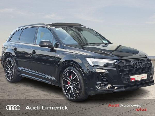 Audi Q7 SUV, Petrol Plug-in Hybrid, 2025, Black