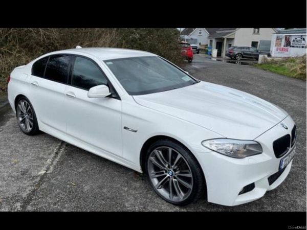 BMW 5-Series Saloon, Diesel, 2011, White