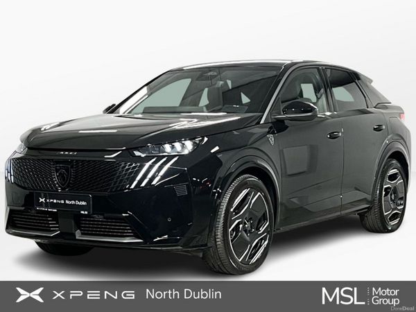 Peugeot 3008 SUV, Electric, 2024, Black
