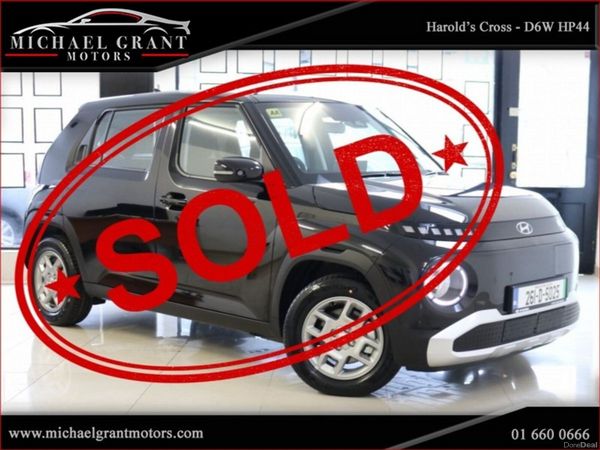 Hyundai INSTER MPV, Electric, 2026, Black