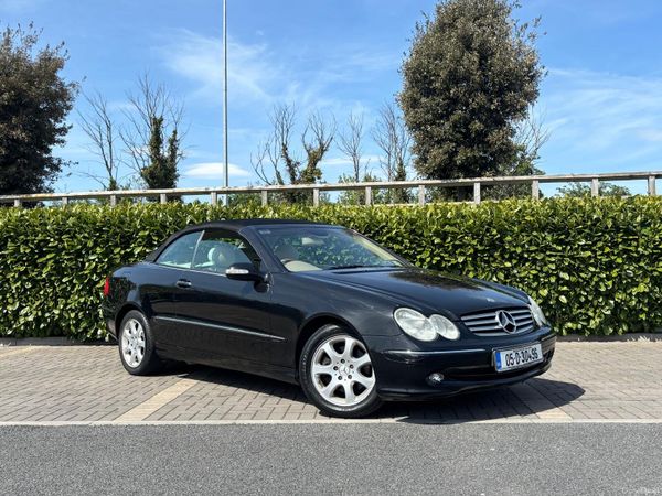 Mercedes-Benz CLK Convertible, Petrol, 2005, Black