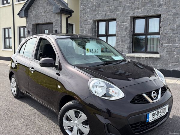 Nissan March Hatchback, Petrol, 2019, Purple