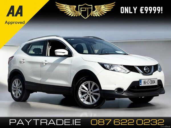 Nissan Qashqai Hatchback, Diesel, 2016, White