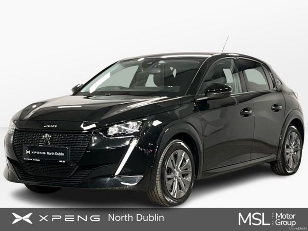 Peugeot 208 Hatchback, Electric, 2023, Black