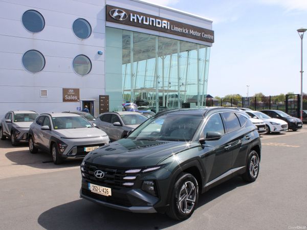 Hyundai Tucson SUV, Petrol Hybrid, 2025, Green