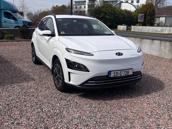 Hyundai KONA SUV, Electric, 2022, White