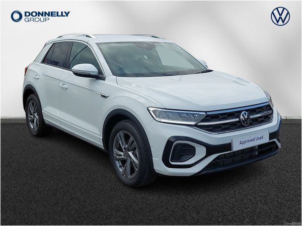 Volkswagen T-Roc Hatchback, Petrol, 2025, White