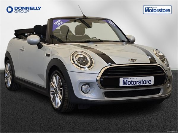 Mini Cooper Convertible, Petrol, 2018, Silver