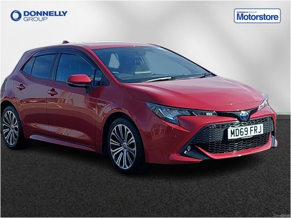 Toyota Corolla Hatchback, Petrol Hybrid, 2020, Red