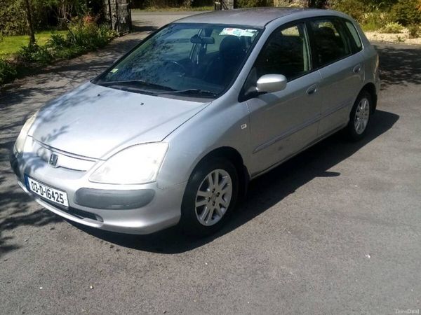 Honda Civic Hatchback, Petrol, 2003, Silver