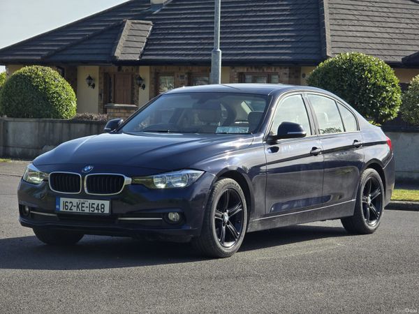 BMW 3-Series Saloon, Diesel, 2016, Blue