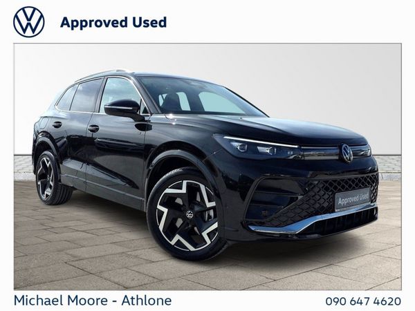 Volkswagen Tiguan SUV, Petrol Plug-in Hybrid, 2025, Black