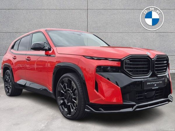 BMW XM SUV, Petrol Plug-in Hybrid, 2026, Red