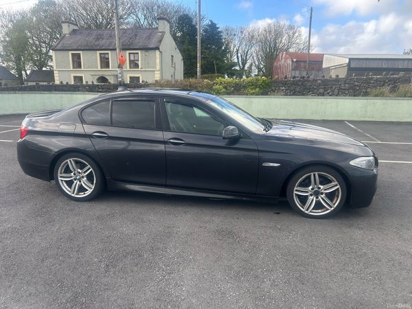 BMW 5-Series Saloon, Diesel, 2012, Grey