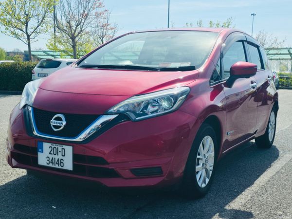 Nissan Note MPV, Petrol Hybrid, 2020, Red