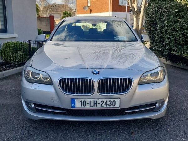 BMW 5-Series Saloon, Diesel, 2010, Silver
