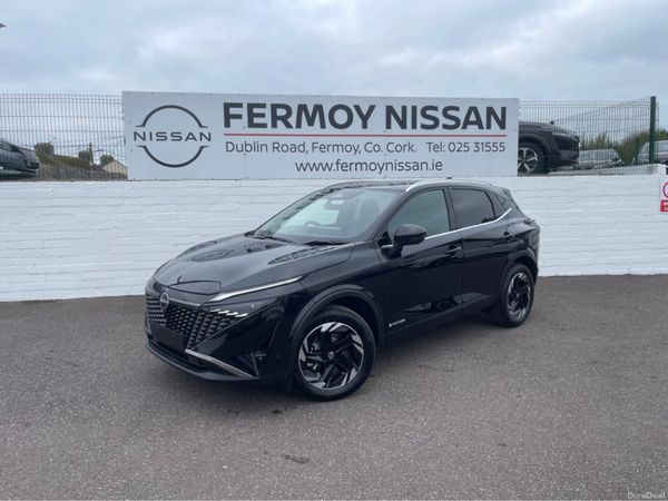 Nissan Qashqai Hatchback, Petrol Hybrid, 2026, Black