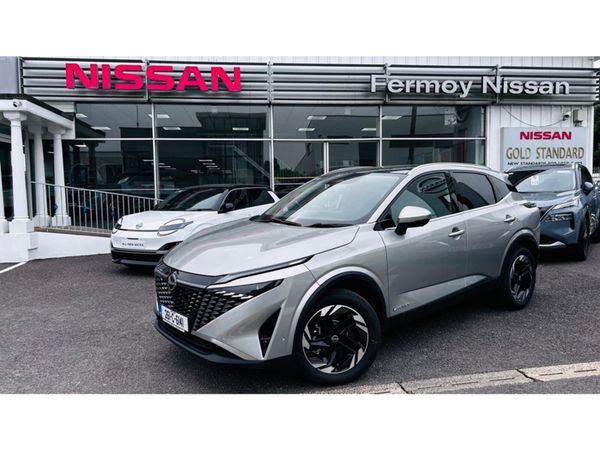 Nissan Qashqai Hatchback, Petrol Hybrid, 2026, Grey