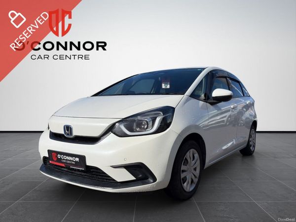 Honda Fit Hatchback, Petrol Hybrid, 2020, White