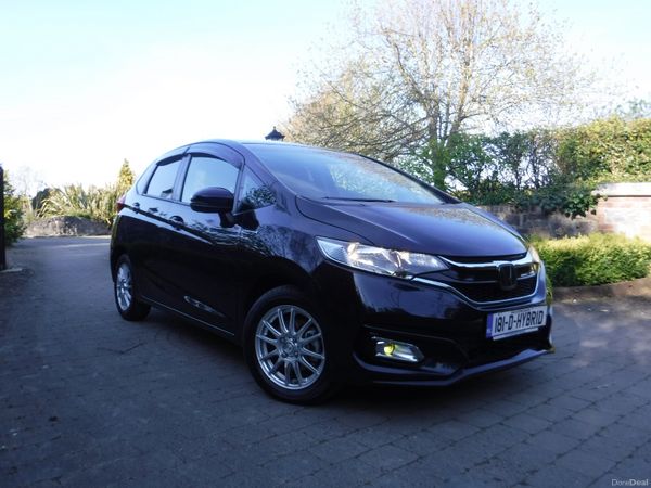 Honda Fit Hatchback, Petrol Hybrid, 2018, Blue