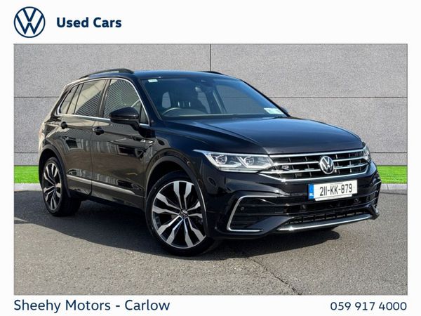 Volkswagen Tiguan SUV, Diesel, 2021, Black
