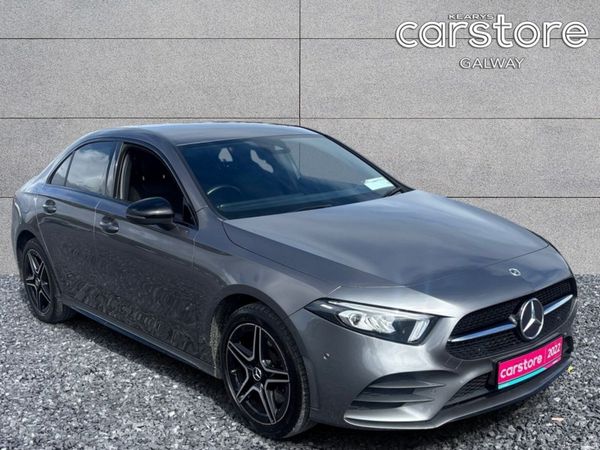 Mercedes-Benz A-Class Saloon, Petrol Hybrid, 2022, Grey
