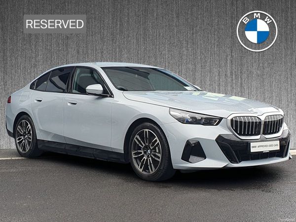 BMW 5-Series Saloon, Petrol Plug-in Hybrid, 2026, Grey