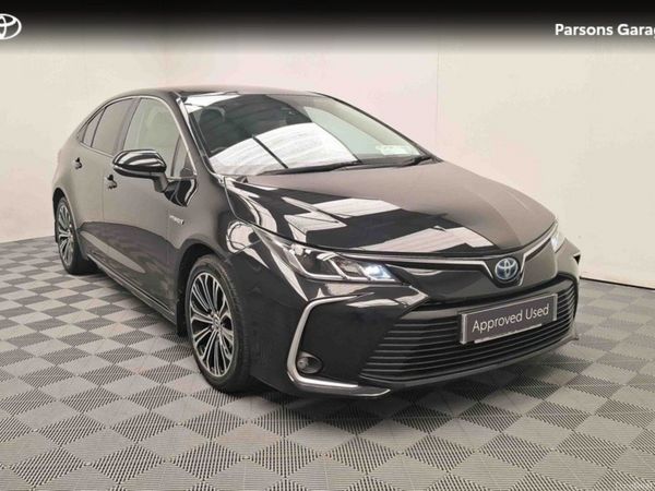 Toyota Corolla Saloon, Petrol Hybrid, 2020, Black