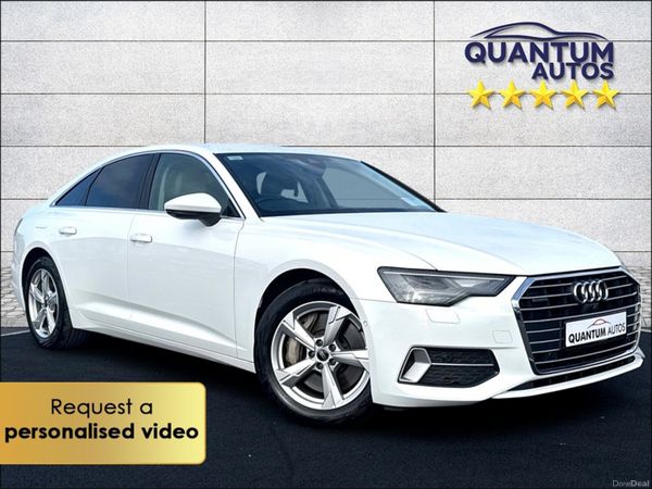 Audi A6 Saloon, Petrol Plug-in Hybrid, 2023, White