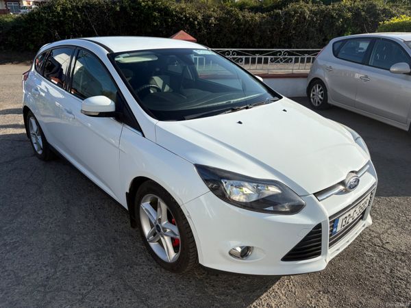 Ford Focus Hatchback, Diesel, 2013, White