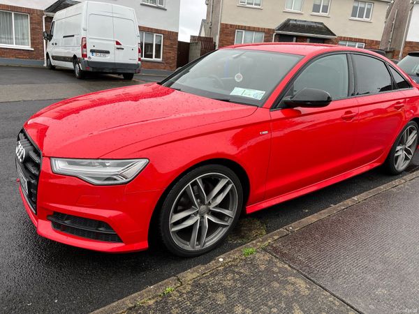 Audi A6 Saloon, Diesel, 2017, Red