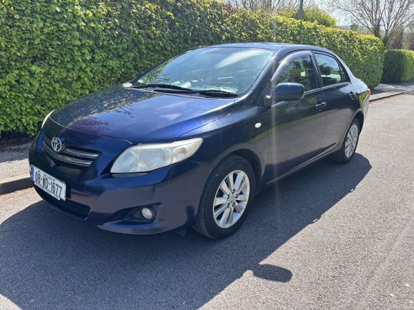 Toyota Corolla Saloon, Petrol, 2008, Blue