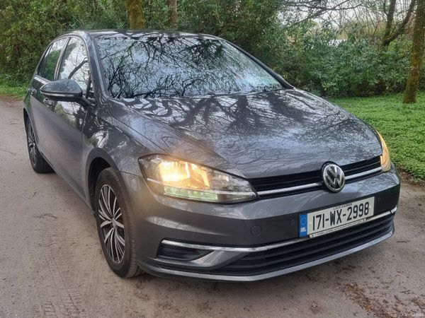 Volkswagen Golf Hatchback, Diesel, 2017, Grey