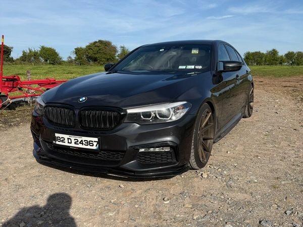 BMW 5-Series Saloon, Diesel, 2018, Grey
