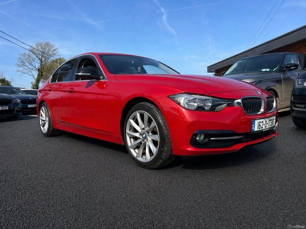 BMW 3-Series Saloon, Diesel, 2016, Red