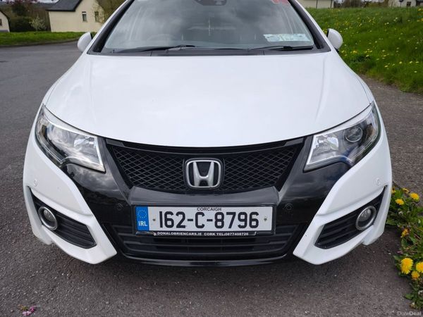 Honda Civic Hatchback, Diesel, 2016, White