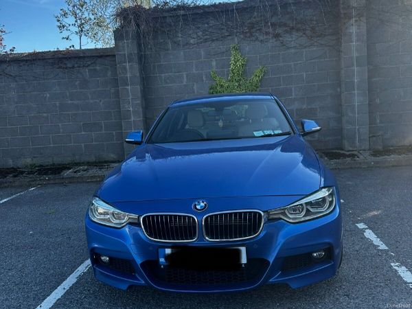 BMW 3-Series Saloon, Petrol Plug-in Hybrid, 2016, Blue
