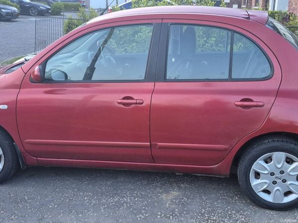 Nissan Micra Hatchback, Petrol, 2008, Red
