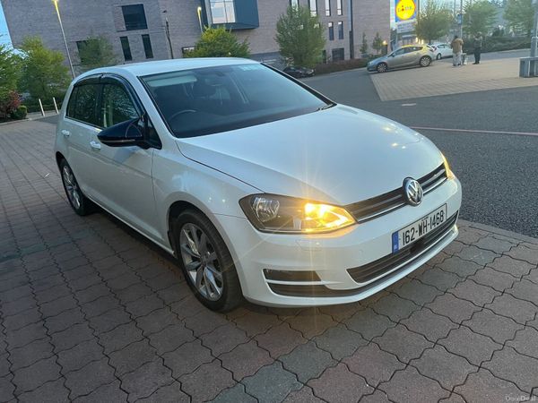 Volkswagen Golf Hatchback, Diesel, 2016, White