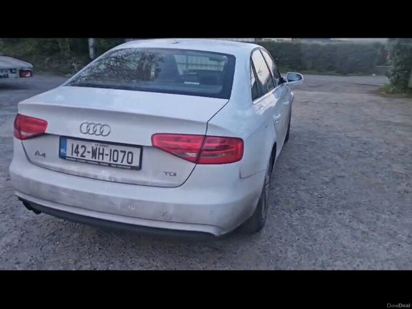 Audi A4 Saloon, Diesel, 2014, White
