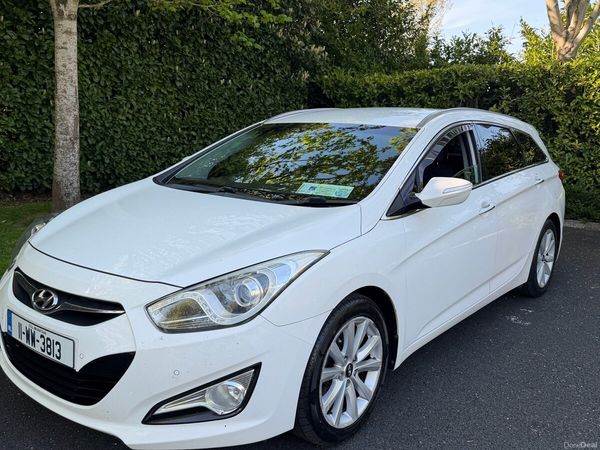 Hyundai i40 Estate, Diesel, 2011, White