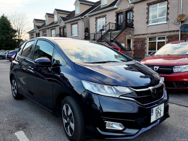 Honda Fit Hatchback, Petrol Hybrid, 2019, Blue