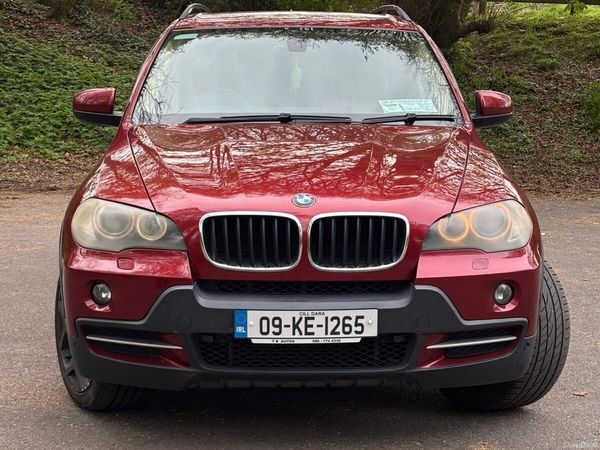 BMW X5 SUV, Diesel, 2009, Red