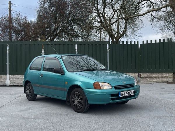 Toyota Starlet Hatchback, Petrol, 1999, Green