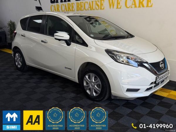 Nissan Note Hatchback, Petrol Hybrid, 2021, White