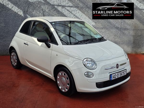 Fiat 500 Hatchback, Petrol, 2014, White
